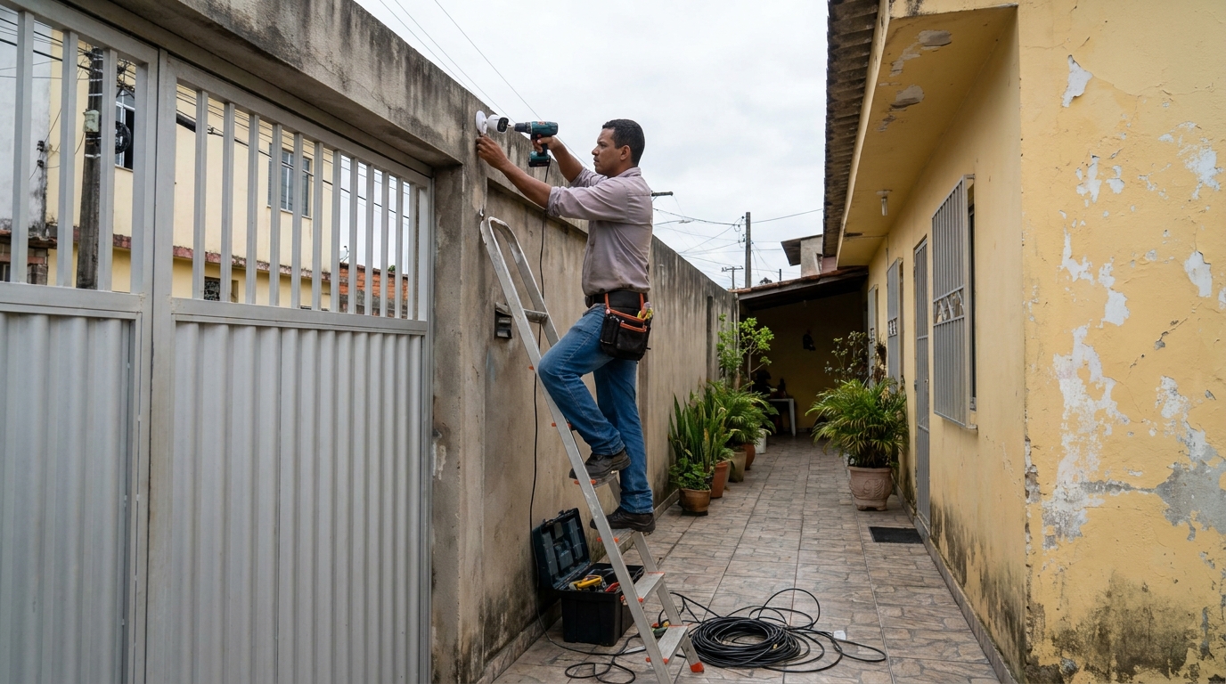 Passagem de Cabeamento em Jaraguá do Sul‑SC