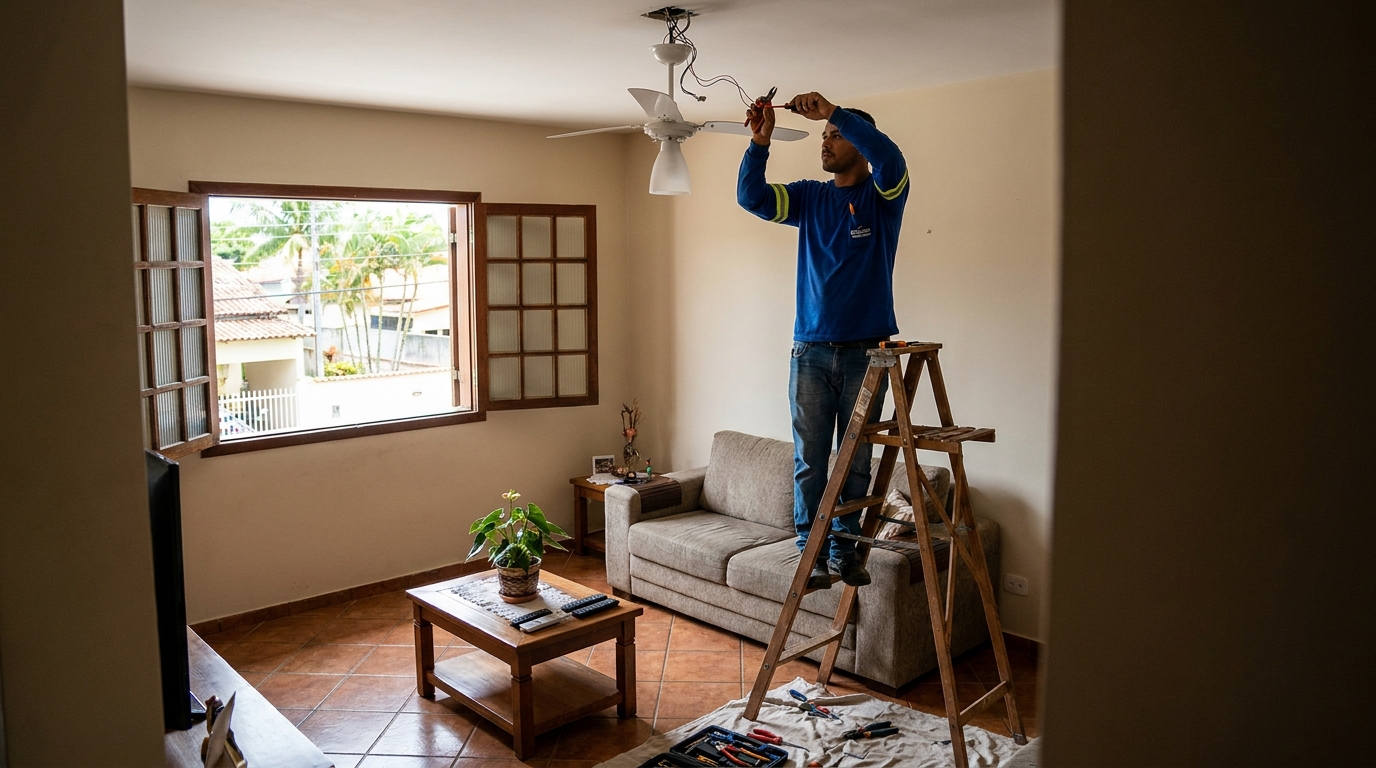 Reforço de Suporte no Teto em Jaraguá do Sul‑SC