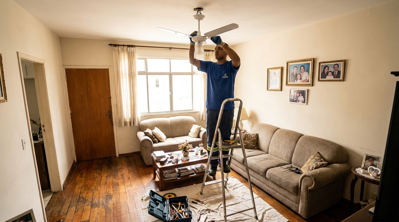Substituição de Ventilador em Jaraguá do Sul‑SC